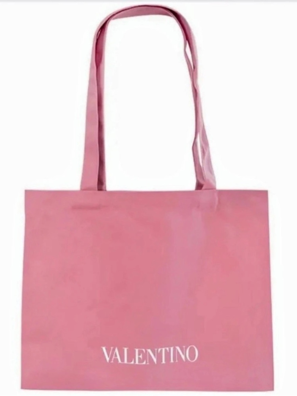 NWT Valentino Beauty Pink Canvas Tote Bag Limited Edition Gift GWP